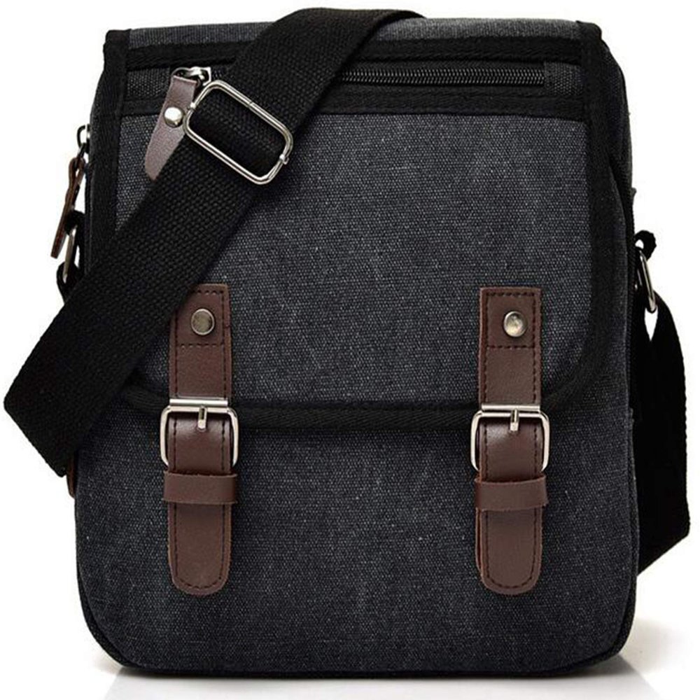dealcase Messenger Bag Crossbody Shoulder Bag Chest Bag Outdoor Travel Small Satchel Bag, Multi-pocket Purse Handbag Organizer Bag