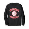 Wisconsin Volleyball Classic Style Long Sleeve T-Shirt view 1