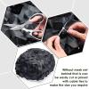 iunio Camo Netting Camouflage Netting, Camo Net Bulk Roll Camouflage Mesh Nets for Hunting Blind Deer Stand Military Party Decorations Sunshade Shooting (Black 4.9ft*49.2ft/1.5m*15m) view 3