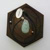 1.4" China Certified Grade A Nature Hisui Jadeite Jade Luck Ruyi Hand Carved Neckalce Pendants (S925) 8705 view 4
