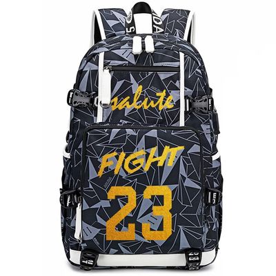 Basketball Player 23 Multifunction Backpack Travel Daypacks Fans Laptop Bag For Men Wome (Style 8)