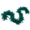 Flydreamfeathers 40 Gram 72" Long, Turkey Chandelle Feather Boa, Dancing Wedding Crafting Party Dress Up, Halloween Costume Decoration (Teal Color) view 2