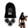 Rubberbanditz - Fitness Dice for Exercise & Workouts | Three Engaging 12-Sided Full Body Workout Dice | Ideal for Crossfit, Home Workouts, and Gyms | Fun Workout Equipment view 1