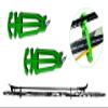 Bagdent Cross Country Skis and Poles Holder  1 Pair, Universal Nordic Ski Pole Carrier (Green) view 4