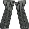 LOK Grips Beretta 92 Bogies Grips G10 Gray Black view 1