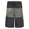 Hurley boys Pull on Swim Trunks Board Shorts, Black/Slash, Medium US view 1