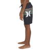 Hurley boys Pull on Swim Trunks Board Shorts, Black/Slash, Medium US view 3