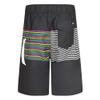 Hurley boys Pull on Swim Trunks Board Shorts, Black/Slash, Medium US view 4