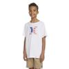 Hurley Boys' Rash Guard Shirt, White/Americana, 5 view 3