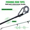 Sougayilang Telescopic Fishing Rod - 24 Ton Carbon Fiber,CNC Machined Reel Seat,Comfortable EVA Handle, Travel Fishing Pole for Bass Trout Fishing (1pcs Fishing Rod, 3.0m/10.9ft) view 2