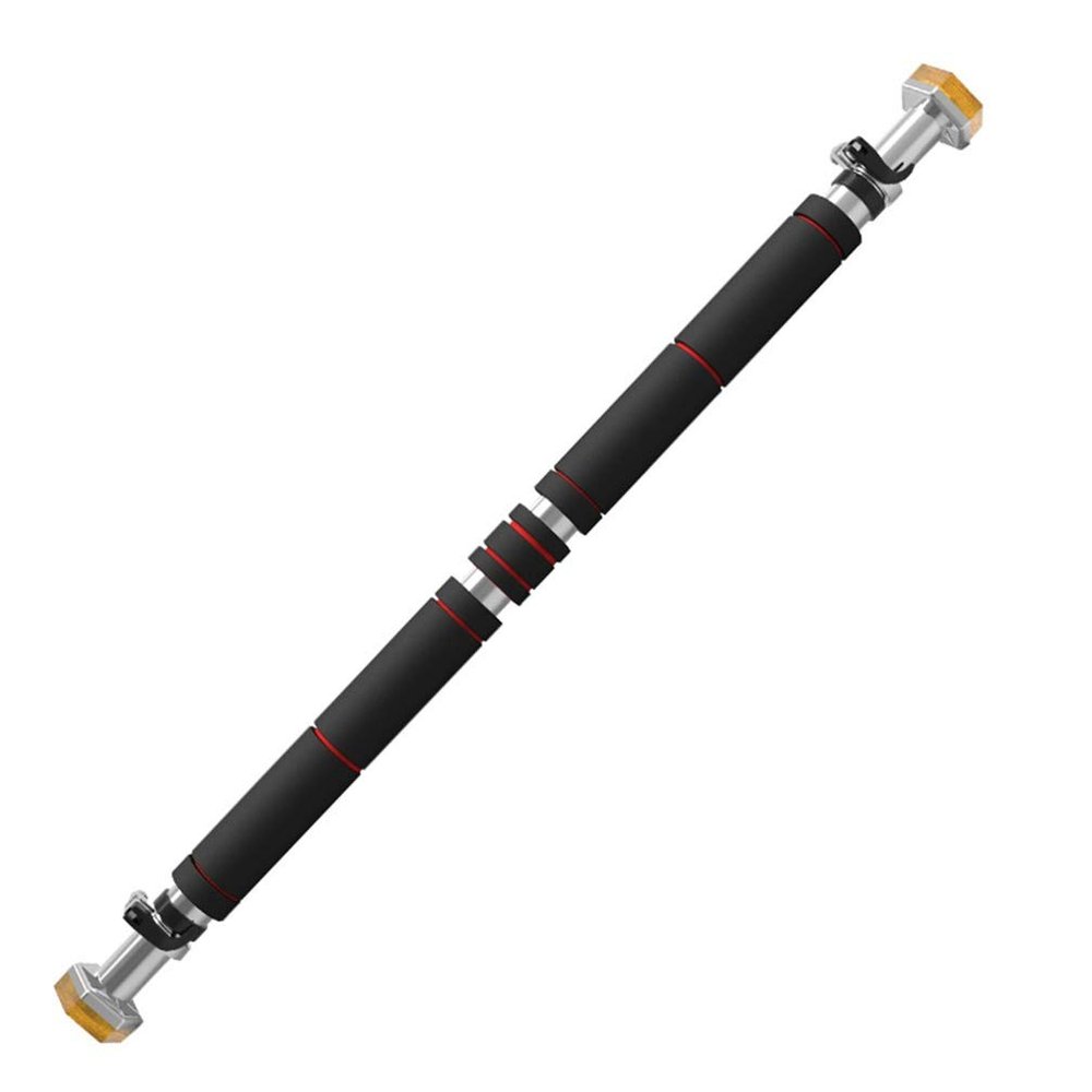 Pull Up Bars HUAHUA Fitness Horizontal Bar Without Screws Horn Buckle Door Frame Wall Pull-up Muscle Training 60-80cm