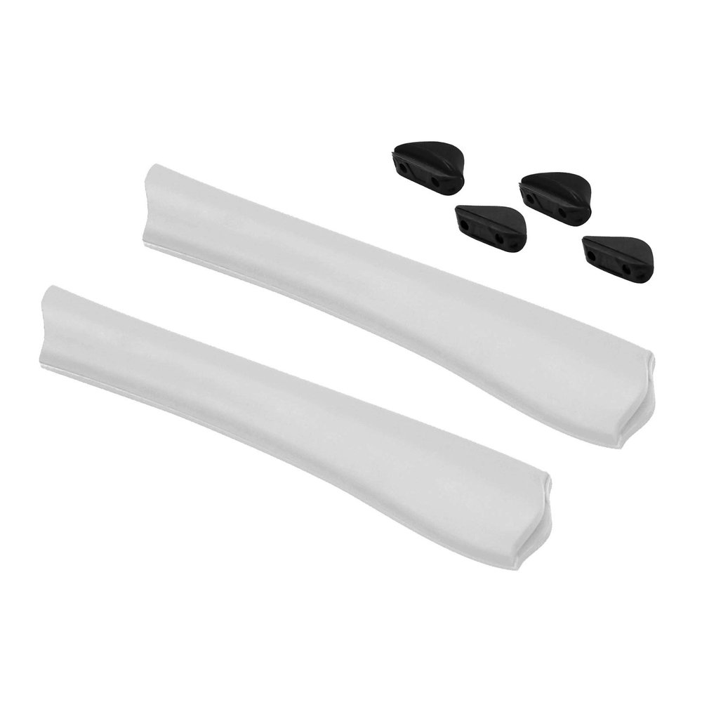 Betterun White Replacement Nose Pads Pieces Ear Socks Rubber Kits for Oakley Pit Bull