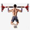 Pull Up Bars HUAHUA Free Punching Horizontal Bar Indoor Pull-ups Child Heightening Multifunctional Fitness Equipment Door 72-132cm (Size : 110-132cm) view 2