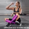 Bluemaple 6 Pack Copper Compression Socks for Women and Men Circulation-Best Support for Medical, Running,Nursing,Athletic view 3
