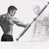 Pull Up Bars HUAHUA Pull Up The Bar Seamless Steel Pipe Free Punching Horizontal Bar Pull-ups Door Frame Wall Fitness Movement Adjustable 62-130cm (Size : 82-130cm) view 2