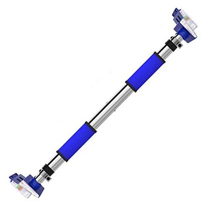Pull Up Bars HUAHUA Pull-up Lever Anti-Loose Buckle Door Frame Wall Horizontal Bar Fitness Exercise Muscle Training Adjustable 92-125cm