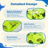 maamgic Boys Swim Trunks Toddler Swim Shorts Little Boys Bathing Suit Swimsuit Toddler Boy Swimwear,Fluorescent Green,7 T view 3