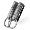 TISUR Belt Keychain Titanium Belt Loop Key Holder with Detachable Keyring for Men and Women (TK+28mm Ti Rings) view 1