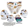 Boboking Little Boys Briefs Dinosaur Truck Toddler Kids Underwear (Pack of 6) 7/8Y view 2
