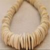 17inch Ivory White Jasper Slab Freeform Spacer Heishiwhite Brown Grey Magnesite Turquoise Beads Charm,Natural Turquoise Necklace (Brown) view 1