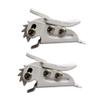UP100 One Pair Snowboard Binding Parts Ankle Toe Ladder Straps & Ratchet Buckle for Snowboard Shoes White (Small Ratchet Buckle) view 3
