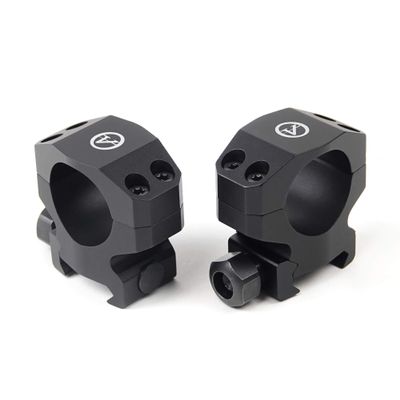 Athlon Optics Precision 1" Medium Height Ring, 701001, Black