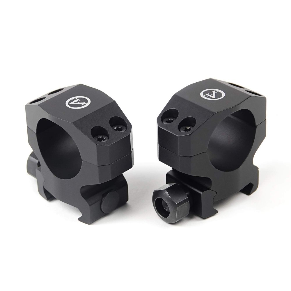 Athlon Optics Precision 1" Medium Height Ring, 701001, Black