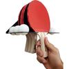 IRON AMERICAN Elite Ping Pong and Table Tennis Storage Rack, Made in USA - 1.375 Inch Slot for Balls and 3.25 Inch Slot for Paddles, Ping Pong Ball Holder, Hardware Included view 1