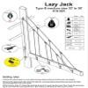 Nautos 002R Splice - Lazy Jack System B - Medium Size - with Rope Included and Spliced view 2