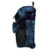 Boombah Rolling Superpack 2.0 Baseball/Softball Gear Bag - 23-1/2" x 13-1/2" x 9-1/2" - Frozen Black/White - Telescopic Handle - Holds 4 Bats - Wheeled Version view 3
