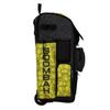 Boombah Rolling Superpack 2.0 Baseball/Softball Gear Bag - 23-1/2" x 13-1/2" x 9-1/2" - Softball Black/Optic Yellow/Red - Telescopic Handle - Holds 4 Bats - Wheeled Version view 4