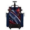 Boombah Rolling Superpack 2.0 Baseball/Softball Gear Bag - 23-1/2" x 13-1/2" x 9-1/2" - USA Wave Navy/Red/White - Telescopic Handle - Holds 4 Bats - Wheeled Version view 2
