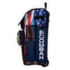 Boombah Rolling Superpack 2.0 Baseball/Softball Gear Bag - 23-1/2" x 13-1/2" x 9-1/2" - USA Breakout Navy/White/Red - Telescopic Handle - Holds 4 Bats - Wheeled Version view 3