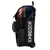 Boombah Rolling Superpack 2.0 Baseball/Softball Gear Bag - 23-1/2" x 13-1/2" x 9-1/2" - USA Eagle Black/Red/White - Telescopic Handle - Holds 4 Bats - Wheeled Version view 3