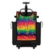Boombah Rolling Superpack 2.0 Baseball/Softball Gear Bag - 23-1/2" x 13-1/2" x 9-1/2" - Lava Multi - Telescopic Handle - Holds 4 Bats - Wheeled Version view 2
