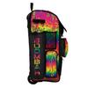 Boombah Rolling Superpack 2.0 Baseball/Softball Gear Bag - 23-1/2" x 13-1/2" x 9-1/2" - Lava Multi - Telescopic Handle - Holds 4 Bats - Wheeled Version view 4