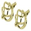 Alta Bicycle Twisted Lowrider Flat 1/2" Round Cage Bike Pedals, Multiple Colors (Gold) view 1