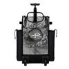 Boombah Rolling Superpack 2.0 Baseball/Softball Gear Bag - 23-1/2" x 13-1/2" x 9-1/2" - Crusher Black/Gray - Telescopic Handle - Holds 4 Bats - Wheeled Version view 2