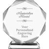 Appreciation Crystal Awards, 6.75" Custom Appreciation Award with Engraving Included view 1