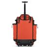 Boombah Rolling Catcher's Superpack Baseball/Softball Gear Bag - 23-1/2" x 13-1/2" x 9-1/2" - Black/Orange - Telescopic Handle - Holds 4 Bats - Wheeled Version view 2
