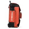 Boombah Rolling Catcher's Superpack Baseball/Softball Gear Bag - 23-1/2" x 13-1/2" x 9-1/2" - Black/Orange - Telescopic Handle - Holds 4 Bats - Wheeled Version view 3