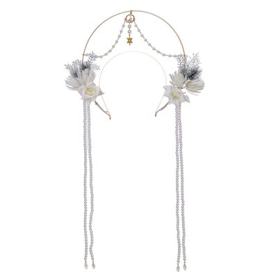 BLESSUME Halo Crown Mary Goddess Headband Women's Halloween Costume Goddess Headpiece (Style 3)