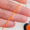 emma kites Black 0.8mm UHMWPE Micro Cord Rope Whipping Twine Durable Repair Cord Thread for Heavy Duty Canvas Tarps Bags Emergency Line for Backpacking Survival 100Ft 220Lb view 4