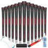 CHAMPKEY Premium Rubber Golf Grips 13 Pack | High Traction and Feedback Rubber Golf Club Grips | Choose Between 13 Grips with 15 Tapse and 13 Grips with All Kits view 1