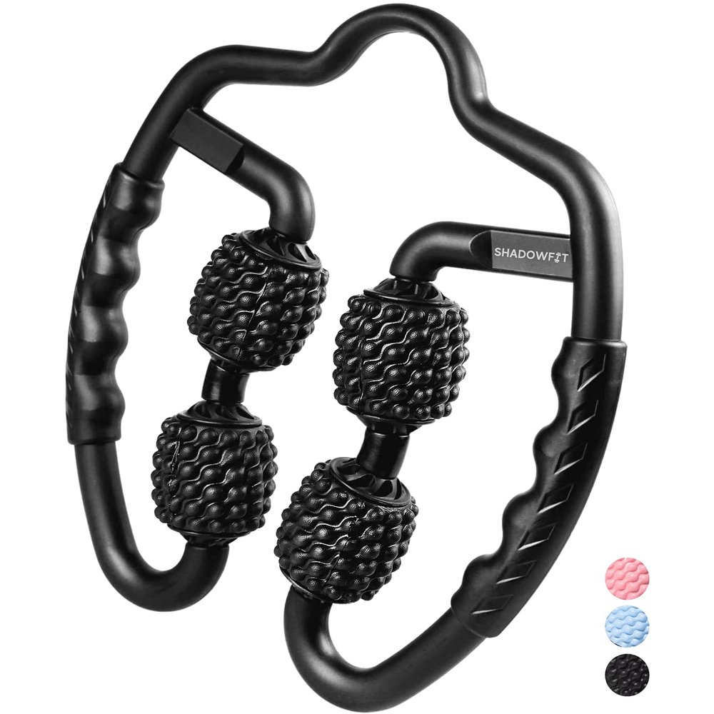 Shadowfit Muscle Roller, Trigger Point Foam Roller for Calves, Legs, Arms, Shin Splints, Massage Roller Tool to Relieve Soreness, Stiffness, and Tight Muscles, Cellulite and Deep Tissue Massaging