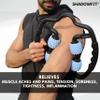 Shadowfit Muscle Roller, Trigger Point Foam Roller for Calves, Legs, Arms, Shin Splints, Massage Roller Tool to Relieve Soreness, Stiffness, and Tight Muscles, Cellulite and Deep Tissue Massaging view 4