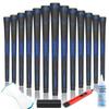CHAMPKEY Premium Rubber Golf Grips 13 Pack | High Traction and Feedback Rubber Golf Club Grips | Choose Between 13 Grips with 15 Tapse and 13 Grips with All Kits view 1