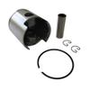 Asaki Piston Kit 09-710-01 3084240 Compatible with Snowmobile Polaris Indy 440 Sport/XCF Oversize 0.25 with Ring view 1