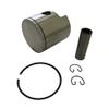 Asaki Piston Kit 09-710-01 3084240 Compatible with Snowmobile Polaris Indy 440 Sport/XCF Oversize 0.25 with Ring view 4
