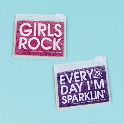 amscan Glitter Coin Purses | Assorted Color - Pack of 8